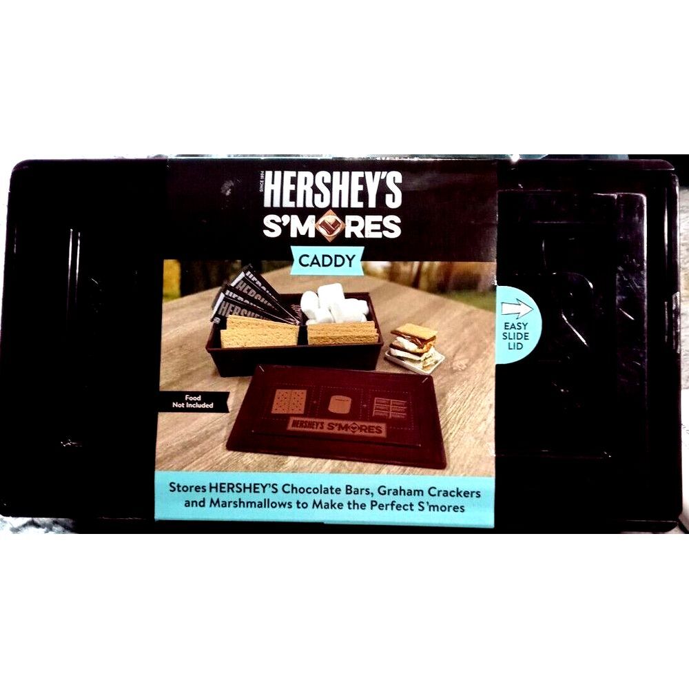 Hershey's S'mores Caddy Slide Lid Store S'mores Ingredients Camping Fires Family
